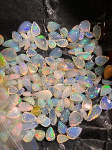 อัญมณีหลวมแกะสลักสไตล์ใบโอปอลจากชาวเอธิโอเปียธรรมชาติ - Product Image 3