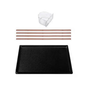 Özelleştirilmiş ağır büyük Pet papağan Aviary kuş üreme kafesi standı lüks ahşap demir tasarım ile tekerlekler kutu ambalaj dahil - Product Image 5