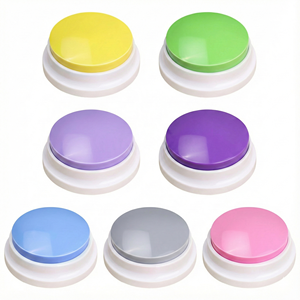 Botón Parlante Grabable Personalizado <span class=keywords><strong>para</strong></span> <span class=keywords><strong>Perros</strong></span> - Caja de Sonido con Grabación de Voz <span class=keywords><strong>para</strong></span> Comunicación y Entrenamiento - Product Image 1