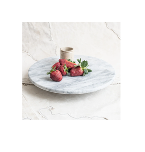 Marbre Lazy Susan avec forme ronde et moderne conçu pour la décoration de table utilise une pièce de conception simple - Product Image 6