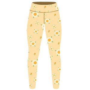 Leggings yoga wear taille haute femmes leggings en couleur unie impression graphique sublimation broderie sérigraphie et impression numérique - Product Image 5