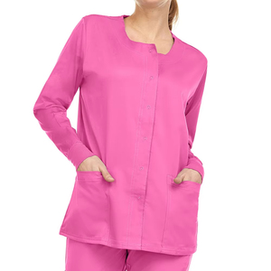 Vestes de travail extensibles personnalisables avec logo pour femmes, anti-plis, uniformes médicaux pour médecins, infirmières et hôpitaux, tenues d'infirmières - Product Image 1