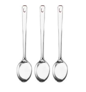 Fourchette de cuillère de service de mariage en acier inoxydable Fourchette de cuillère de service de noddle pour le service de sucre Design classique - Product Image 5