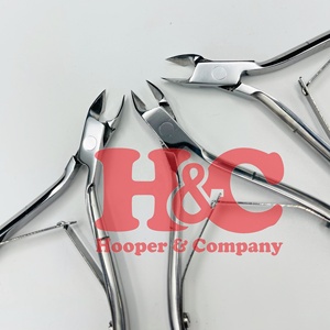 Customized Nipper Silver Design Stainless Steel Manicure Pedicure Kit <b>Nail</b> Kit Unisex Sustainable Portable Logo Packing - Product Image 1