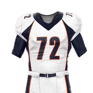 ชุดทีมฟุตบอลอเมริกันแบบกำหนดเอง | เสื้อทีมและกางเกงชุดเครื่องแบบ | ชุดกีฬาที่ทนทานระบายอากาศได้ - Product Image 2