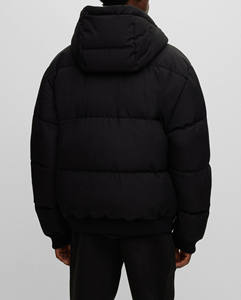 Chaqueta Bomber de Invierno para Hombre, de Alta Calidad, al por Mayor, con Capucha, Acolchada, de Lona Transpirable, Impermeable y Resistente al Viento - Product Image 6