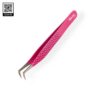 Pince à épiler pour cils de beauté chirurgicale Bluemed, prix d'usine, couleur personnalisée, légère, en acier inoxydable de qualité supérieure - Product Image 1