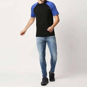 T-shirts pour hommes en coton de qualité supérieure, taille plus, vente directe d'usine, prix bas, t-shirt pour hommes, col rond, style streetwear - Product Image 5