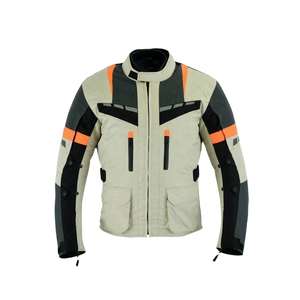 Chaqueta de carreras de textiles Cordura de alta resistencia para motociclistas Equipo de rendimiento impermeable a prueba de viento para viajes largos - Product Image 6