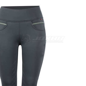 Cómodas mallas de montar para mujer, tela transpirable de secado rápido para mallas de entrenamiento a caballo - Product Image 3
