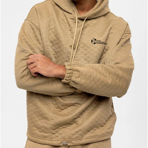 Survêtement surdimensionné pour homme avec logo personnalisé 2026, coupe décontractée, vêtements de sport tendance, survêtements surdimensionnés pour homme fabriqués au Pakistan - Product Image 3