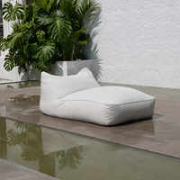 Fauteuil de plage d'extérieur imperméable, transat de piscine à séchage rapide en mousse, personnalisable en gros pour hôtels
