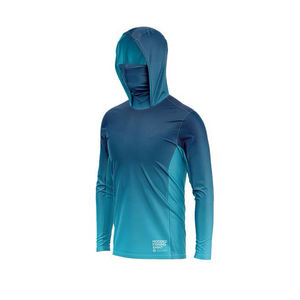 Camiseta de Pesca con Capucha y Protección Solar, Personalizada con Estampado, Manga Larga, con Máscara Facial - Product Image 3