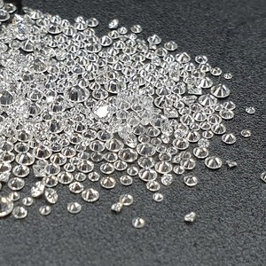IGI certifié VVS clarté DEF couleur 1.7 MM petite taille naturel blanc poli mêlée diamants lâche brillant coupe bijoux - Product Image 4