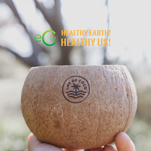 Wholesale Vietnamese Handicraft Coconut Cup/ Coconut Shell Cup for Drink with Engraved Laser Logo Made in Vietnam Made by Eco2go - Product Image 4