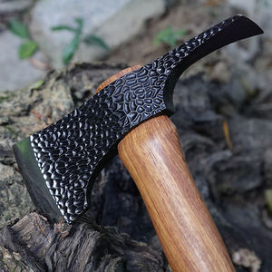 Hacha Vikinga Hecha a Mano de Acero al Carbono con Mango de Madera de Palisandro Industrial, Alta Calidad, Venta al por Mayor, Delicada, Multifuncional para Supervivencia al Aire Libre - Product Image 5