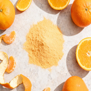 Poudre de fruits d'orange séchée par pulvérisation |   Poudre d'agrumes naturelle pour boissons et pâtisseries |   Emballage OEM 25 kg - Product Image 3
