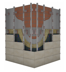 Meilleur Prix De Turquie Multi Clips Façade Revêtement Céramique Porcelaine Système MATÉRIAUX DE CONSTRUCTION - Product Image 2