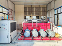 Compact 1 Tr à 10 Tr (tonne) refroidisseur de liquide de refroidissement industriel broche d'huile refroidisseur de liquide de refroidissement capacité de refroidissement 6000Kcal/h LYD60PA