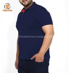 Las mejores camisetas Polo de algodón de alta calidad de talla grande para hombre, camisetas Polo bordadas personalizadas con estilo, servicio OEM - Product Image 2