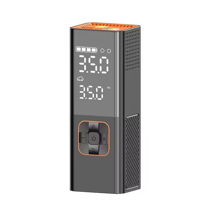 Digital Portable Tire Pump | Air Compressor for Sports Balls and Motor Vehicles