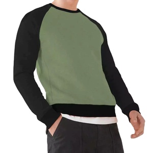 Sudadera con Capucha de Alta Calidad 2025, 100% Algodón, Cuello Redondo, para Hombre, Bloques de Color, Rayas, Elástica, Básica para Invierno - Product Image 3