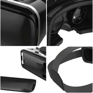 แว่นตาดูหนังแบบพกพาสำหรับภาพยนตร์ VR เกมส์ สมาร์ทโฟน ใช้งานได้ สายรัดปรับได้ ไร้สาย ไม่ต้องใช้แบตเตอรี่/ไม่ต้องชาร์จ - Product Image 3