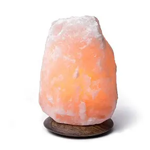 Illuminate Your Space with the Warm Glow of our Himalayan Light Pink Salt Natural Lamp-Sian Enterprises