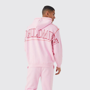 Survêtements de sérigraphie couleur personnalisés pour hommes de haute qualité pour l'hiver approvisionnement direct en usine nouveau style de haut imprimé - Product Image 5