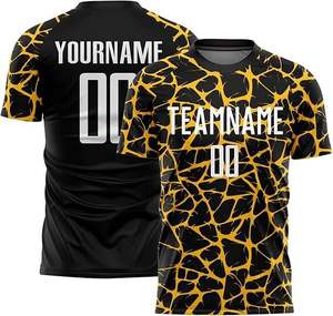 Venta al por mayor mejor 2025 personalizado sublimado uniforme de fútbol Slim Fit transpirable Jersey Set para equipos con servicios de OEM - Product Image 6