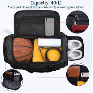 Sacs de sport légers en gros, vente chaude, prix bas, sacs de sport au design unique, sacs de sport couleur personnalisée - Product Image 2