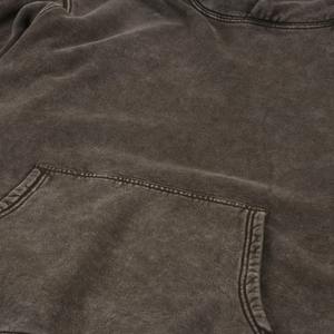 Vente en gros de vêtements pour hommes pulls à capuche personnalisés sweat à capuche thermique d'hiver de marque OEM sweat à capuche délavé à l'acide pour hommes - Product Image 4