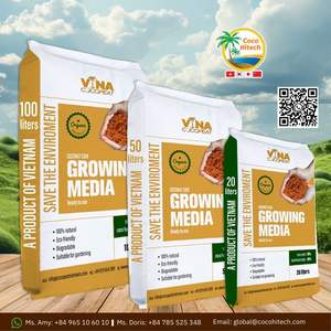 COCO TOURBE ALTERNATIVE NATURELLE POUR LE JARDINAGE LAVÉ ET FAIBLE EC - Product Image 5