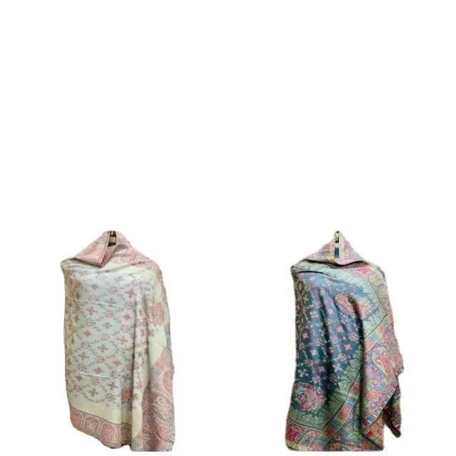 Women's Bohor modal multi kani shawls zari women's assorted size and multi color 70x200 cm