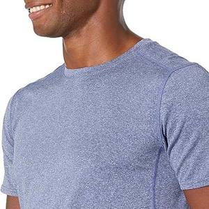 OEM personalizado ropa de los hombres camisas de talla grande estilo de la calle de algodón transpirable holgado cuello redondo de manga corta Camiseta de los hombres - Product Image 3