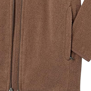 Sudadera atlética de manga larga de concha blanda para hombre, Jersey deportivo de rendimiento, chaqueta acolchada de lana con cremallera 1/4, chaqueta de invierno - Product Image 6
