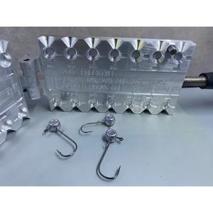 Vente flash Accessoires de pêche Moules à jig pour eau salée Plantilla De Molde Para Jig De Laser Moldes Para Jigs De Pesca pour la pêche - Product Image 4