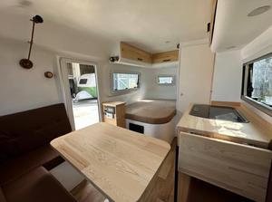 Original scellé vente chaude confortable larme camping-car Mini caravanes personnalisé luxe vacances remorque Camping camping-car hors route - Product Image 3