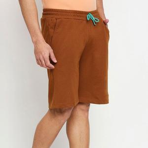Pantalones cortos de verano con patrón sólido para hombre, estilo Hip Hop de calle alta, estampado gráfico de llama, diseño suelto con cordón, venta al por mayor, teñido liso - Product Image 5