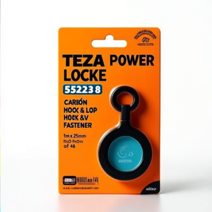 Cinta Adhesiva TESA Ultra Power Lock 55233 Negra, Cierre de Gancho y Bucle, 1m X 25mm, Paquete de 48 - Product Image 2