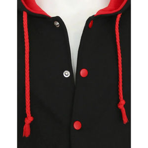 OEM Custom <b>Bomber</b> Breathable <b>Varsity</b> <b>Jacket</b> For <b>Men</b> Responsible Price Premium Quality Winter Wear <b>Varsity</b> <b>Jacket</b> With Hood - Product Image 4