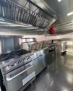Cuisine mobile standard américaine, remorque de restauration de rue, camion commercial, concession, 2001-3000 kg, taille personnalisée - Product Image 4