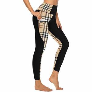 Échantillon de leggings taille haute sans couture pour femmes sans couture Legging pour femmes fabriqué par robe de sport Logo personnalisé nouveau design - Product Image 1
