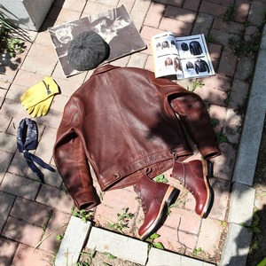 แจ็คเก็ตหนังแกะแท้1.7มม. บางเฉียบมีสไตล์คลาสสิกกันน้ำกันลมระบายอากาศได้ดีฤดูหนาว - Product Image 2