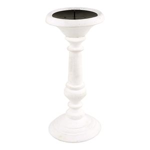 Nuevo diseño hecho a mano hogar decorativo madera colorido vela olla buen acabado vela soporte Venta caliente vela luz titular - Product Image 4