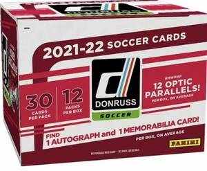 Boîte Hobby Panini Donruss Soccer 2021-22, lot de 2 aléatoires - Product Image 2