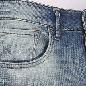 Pantalons en jean pour hommes, coupe slim, jeans tendance, extensibles, confortables, décontractés, à porter tous les jours, pantalons en jean pour hommes - Product Image 5