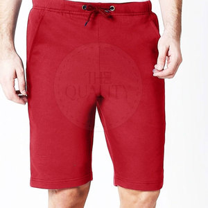 Último diseño personalizado 100% algodón sólido hombres pantalones cortos al por mayor Casual ligero antiarrugas cierre de cordón - Product Image 1