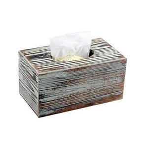 Taille personnalisée exportateur de boîte à mouchoirs en bois belle qualité porte-mouchoirs décoratif fait à la main dessus de table couverture en tissu de luxe - Product Image 3