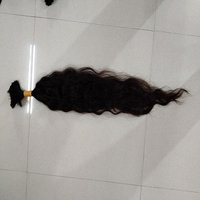 Cheveux Remy indiens en vrac de qualité naturelle noire et brune - Product Image 2